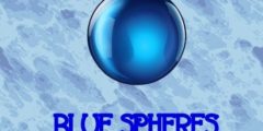 Blue spheres